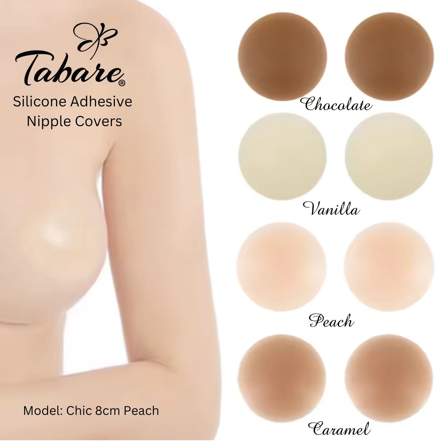 Bare Skins Adhesive Silicone Nipple Covers