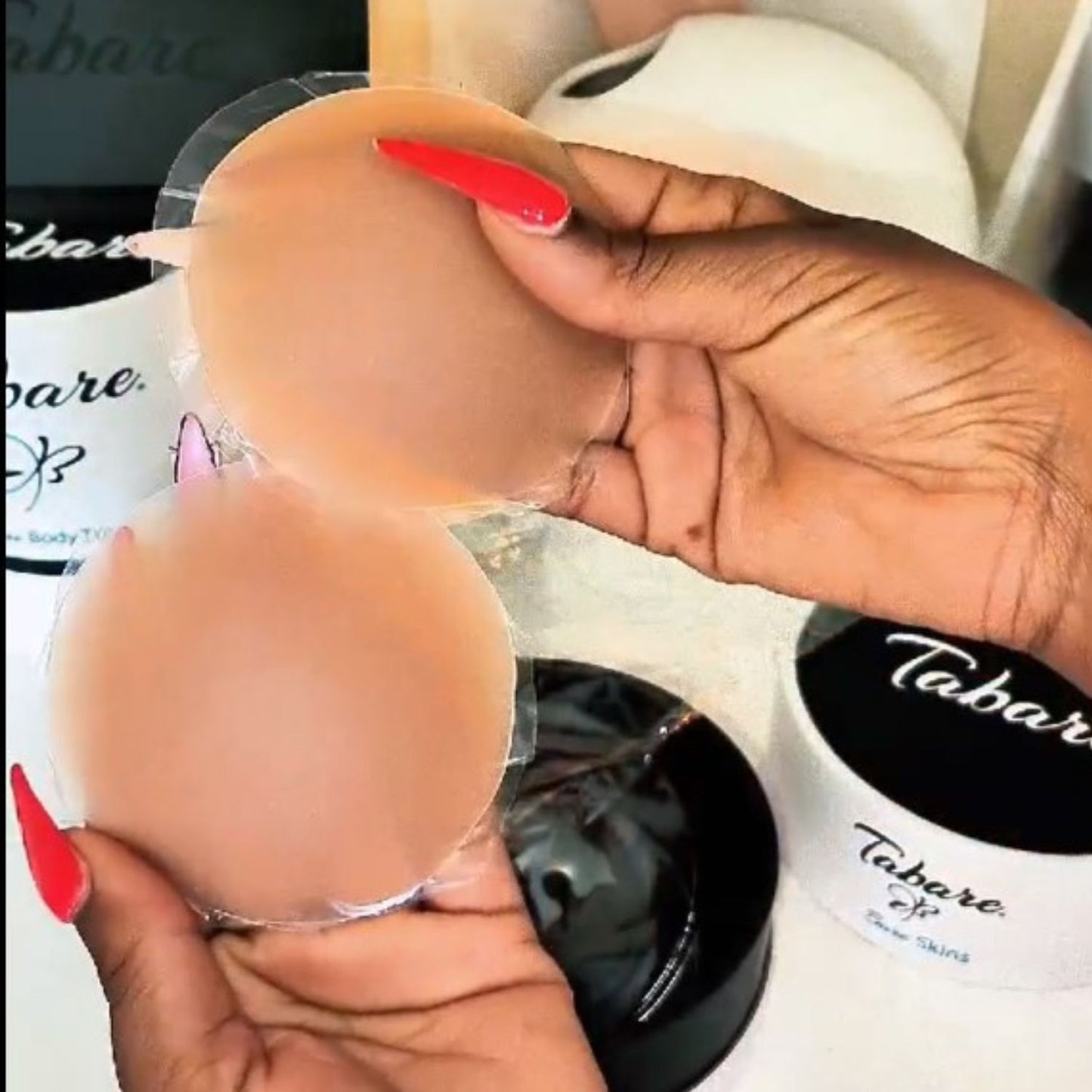 Bare Skins Adhesive Silicone Nipple Covers - Tabare