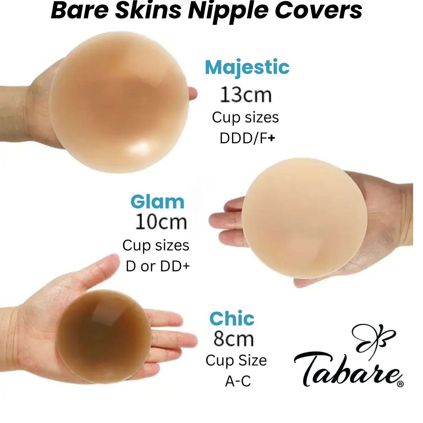 Adhesive Free Bare Skins Nipple Cover