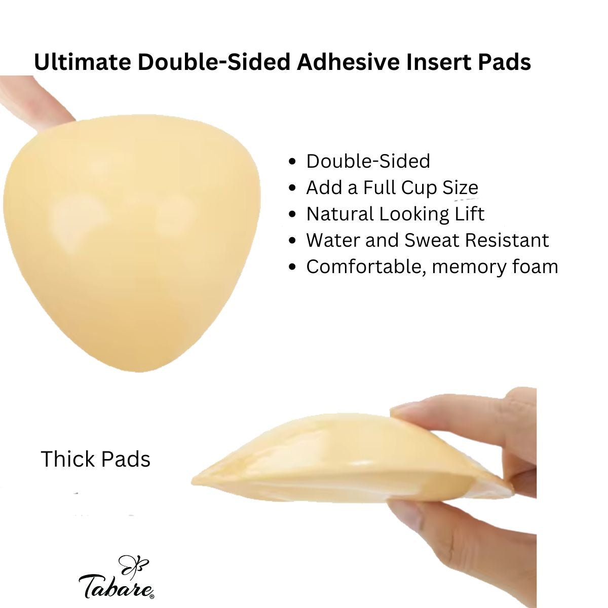 Ultimate Double-Sided Adhesive Insert Pads - Tabare