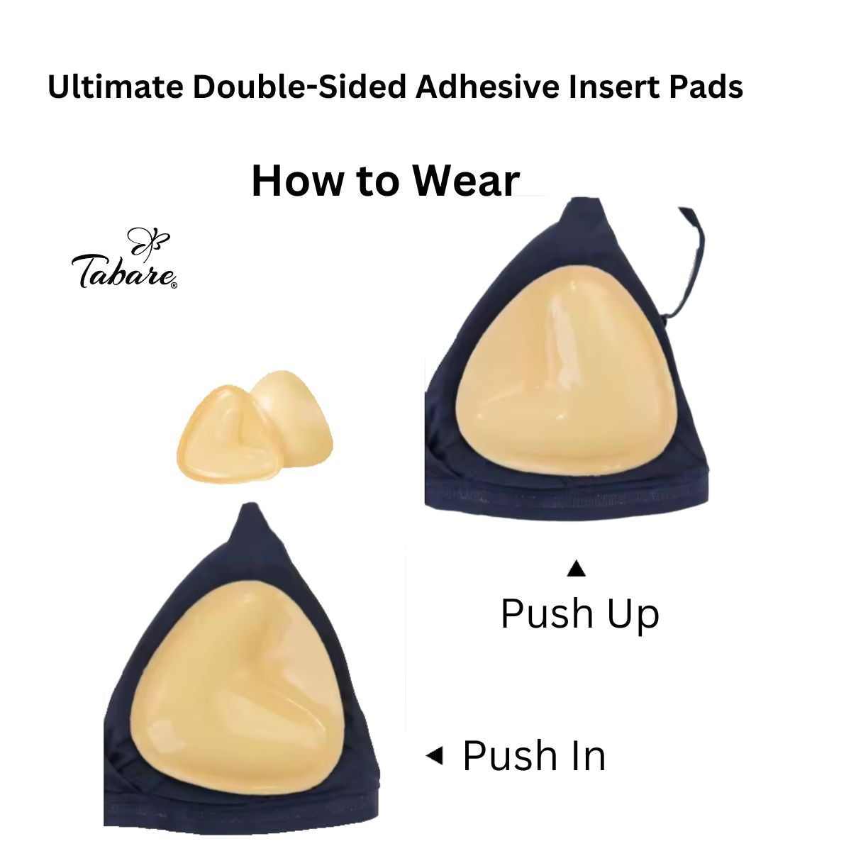 Ultimate Double-Sided Adhesive Insert Pads - Tabare