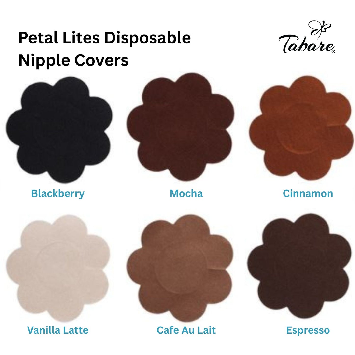 Petal Lites Disposable Nipple Covers