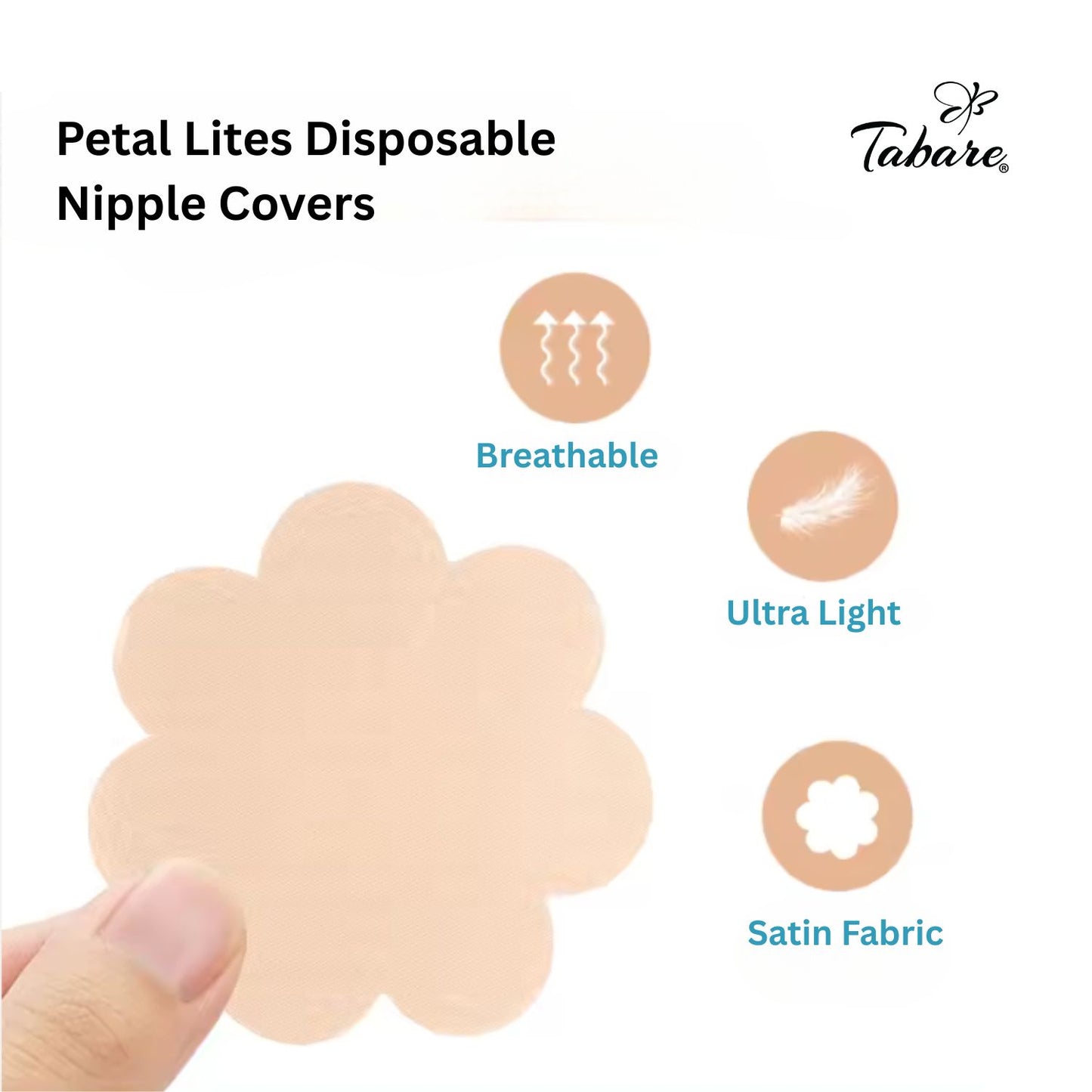 Petal Lites Disposable Nipple Covers