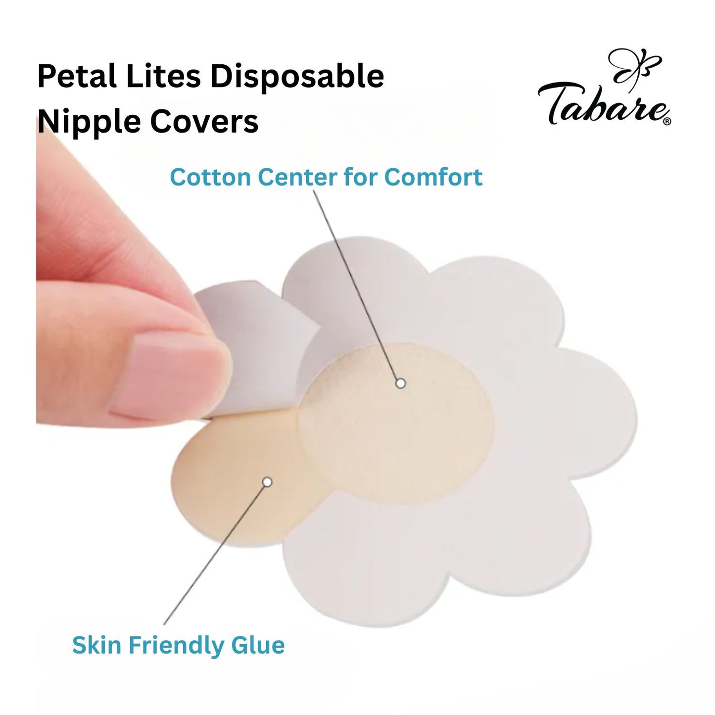 Petal Lites Disposable Nipple Covers