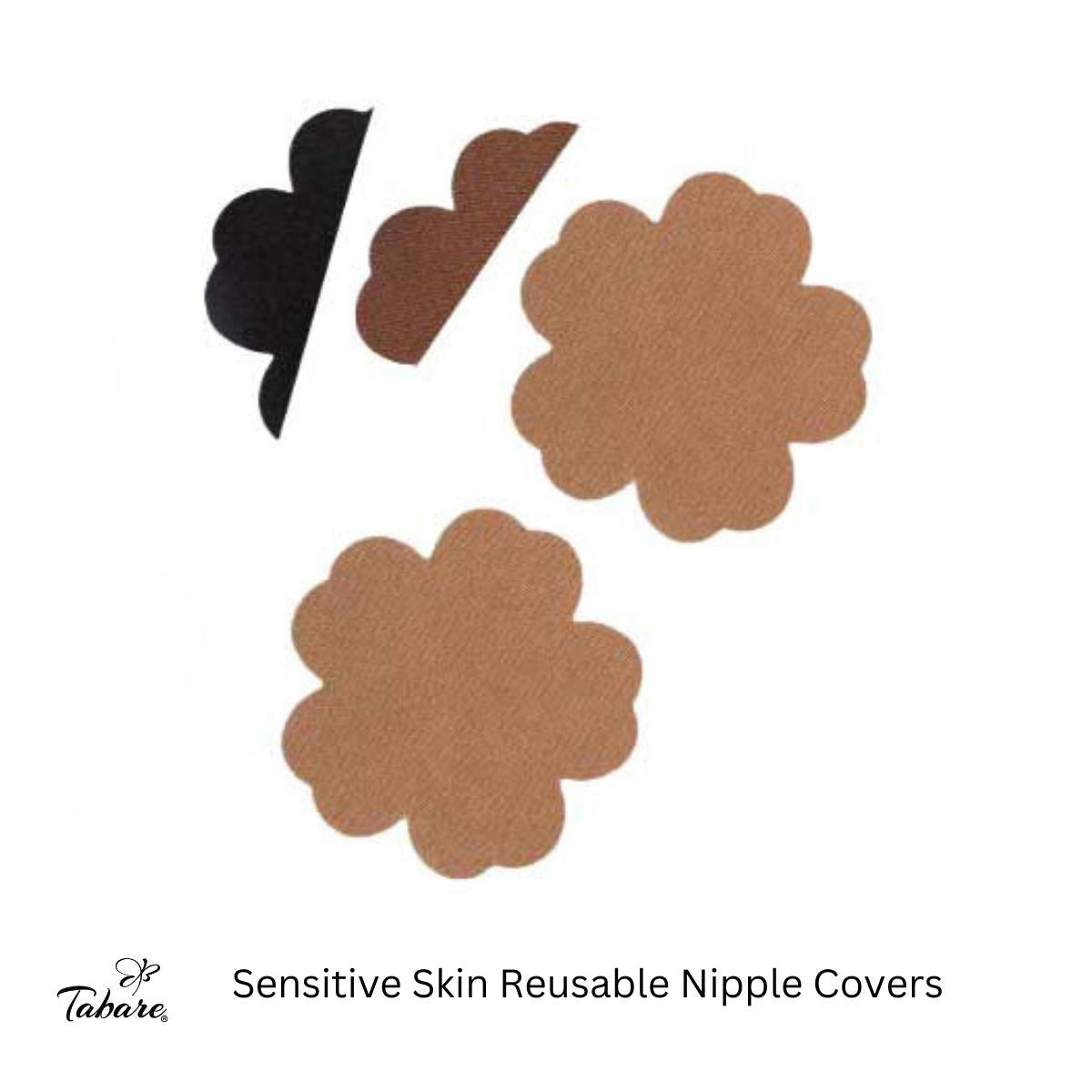 Sensitive Skin Petals Reusable Nipple Covers - Tabare