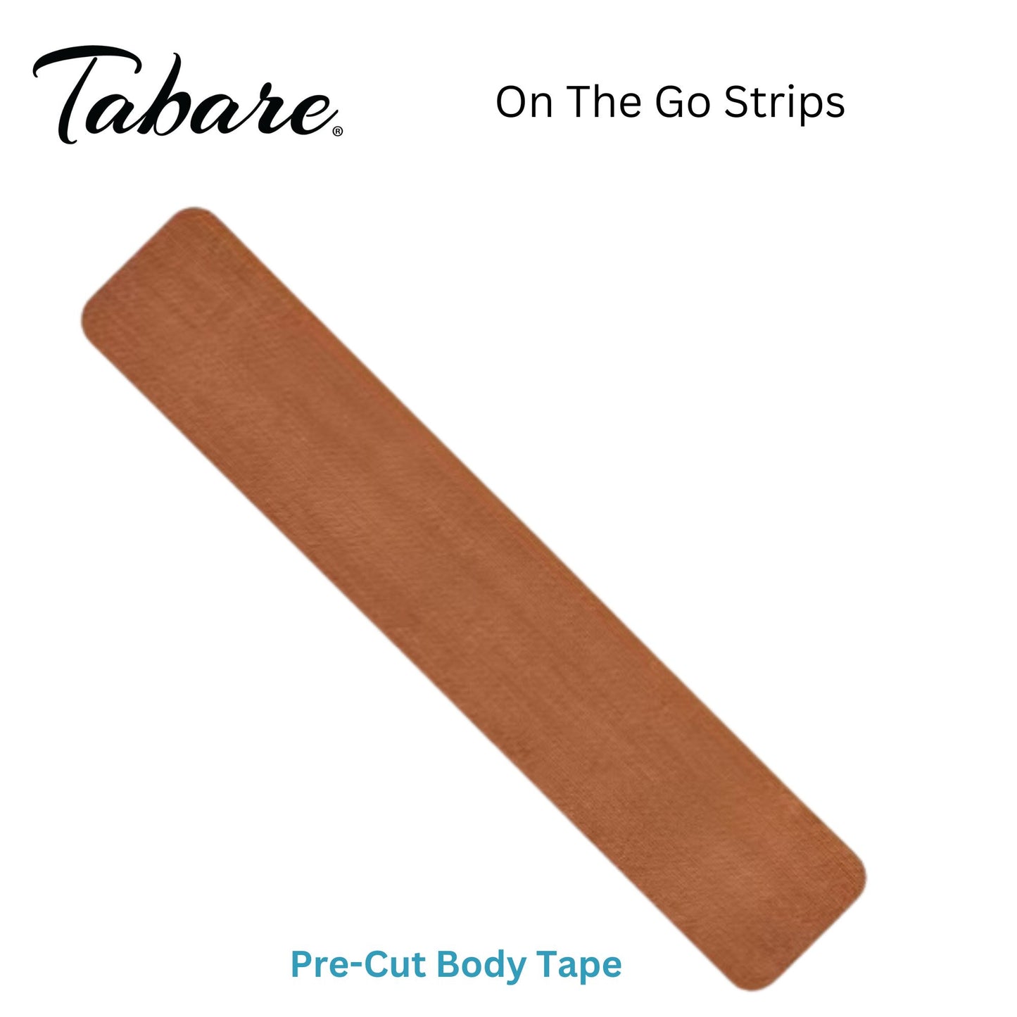 Bare Body Tape On The Go Strips - Tabare