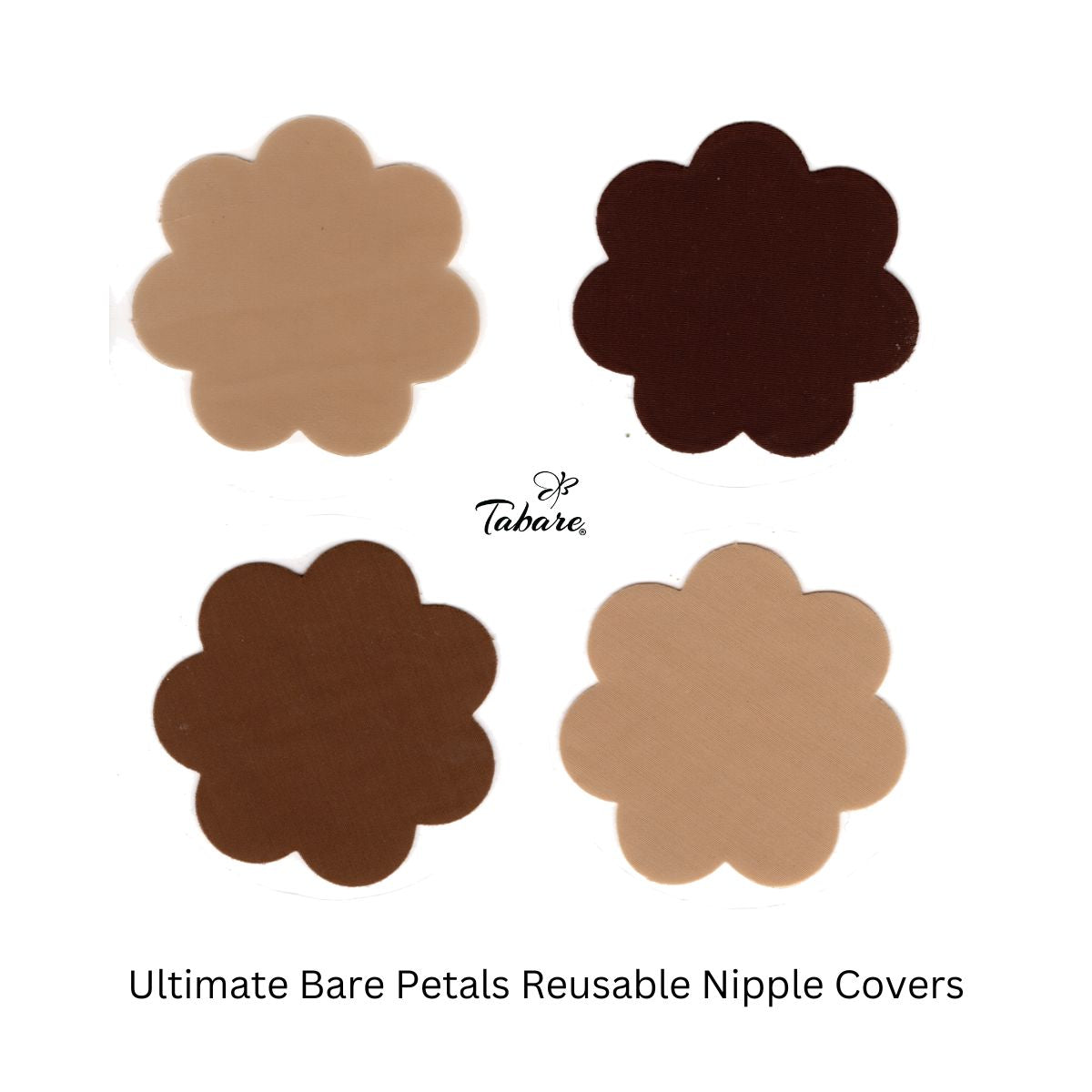 Ultimate Bare Petals Reusable Nipple Covers - Tabare