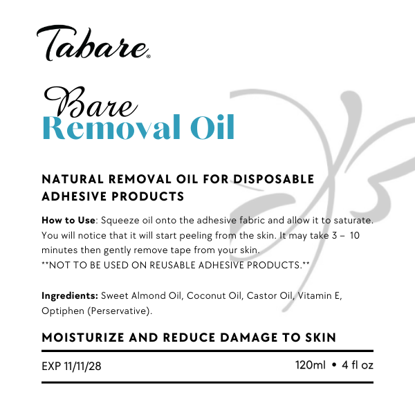 Bare Adhesive Removal Oil - Tabare