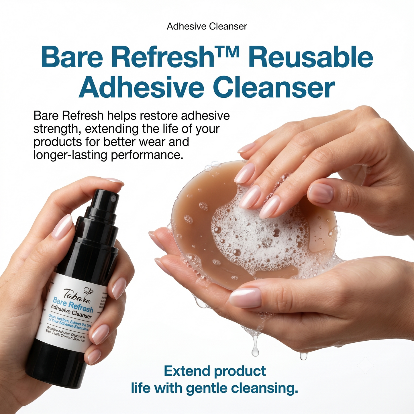 Bare Refresh Reusable Adhesive Cleanser