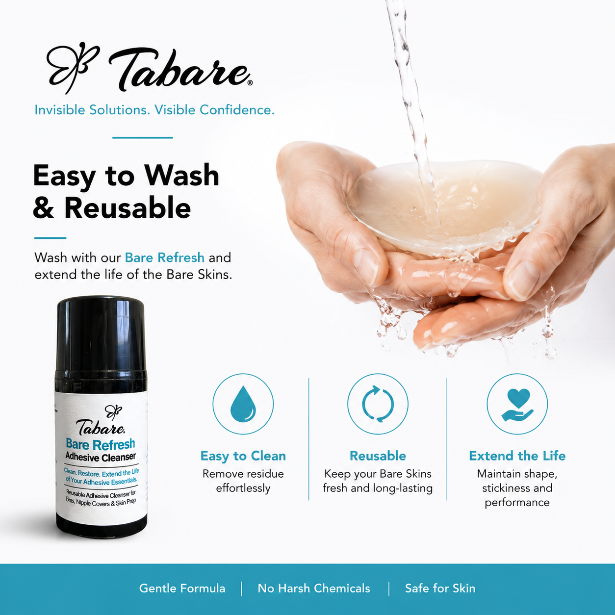 Bare Skins™ Adhesive-Free Silicone Nipple Covers