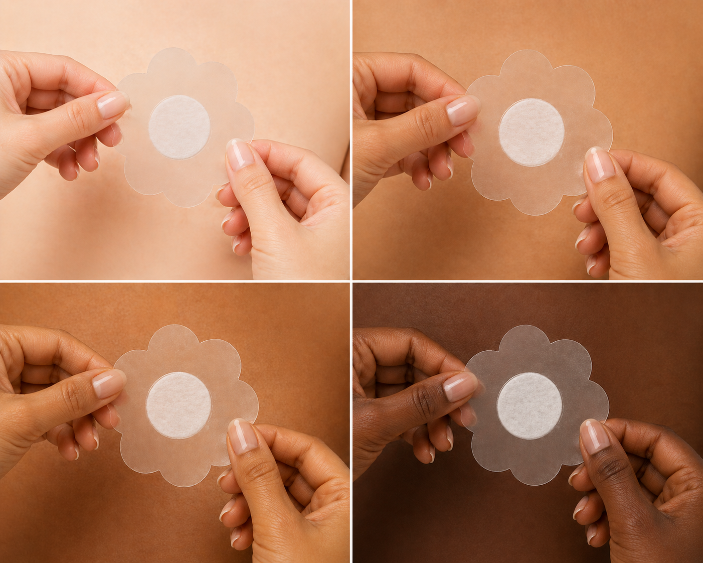 Bare Skins™ Clear Comfort Transparent Nipple Covers