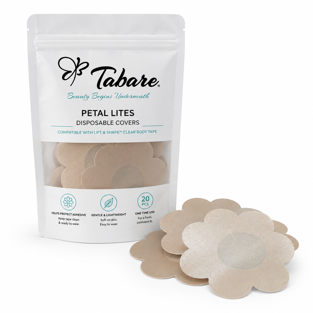 Petal Lites Disposable Nipple Covers