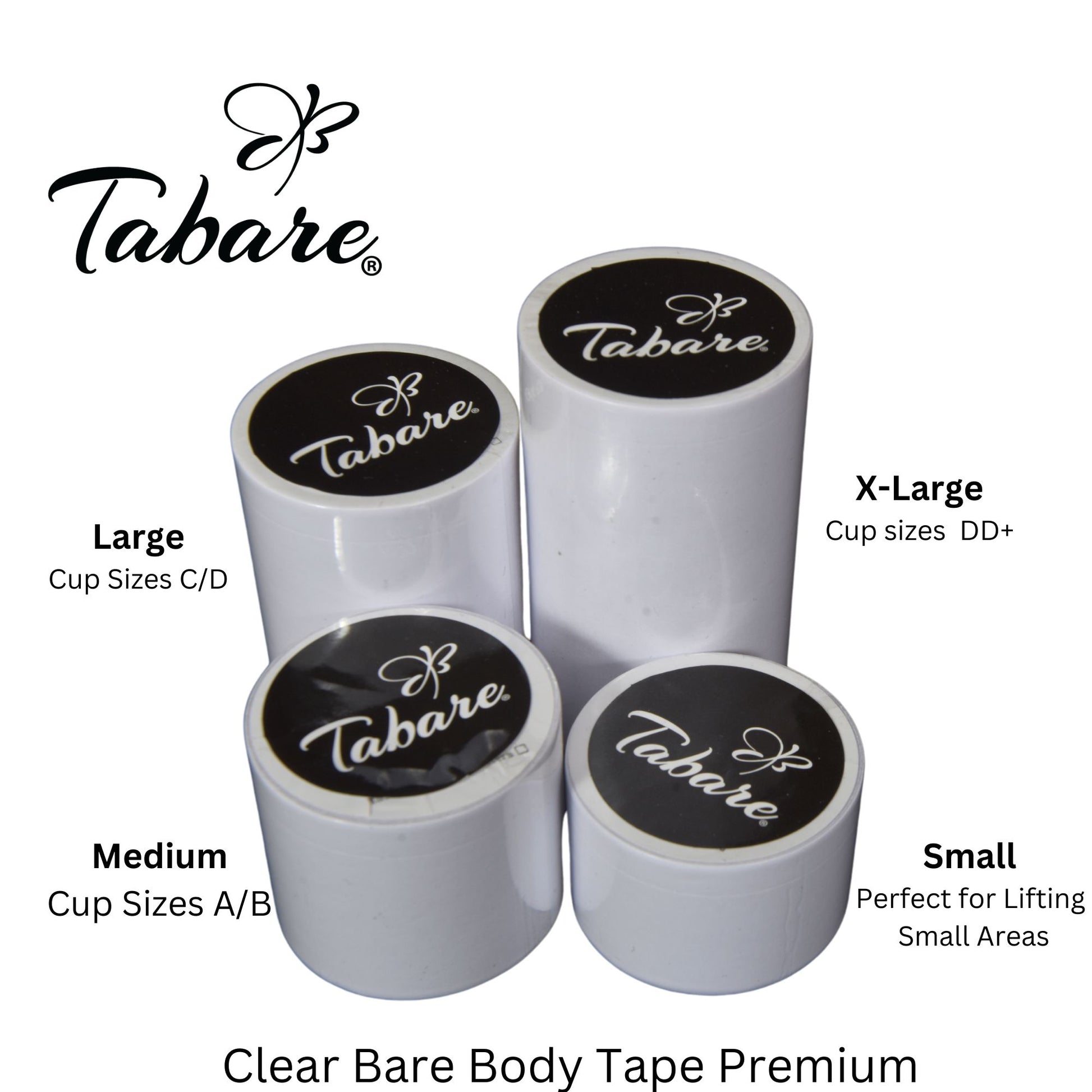 Clear Bare Body Tape - Tabare