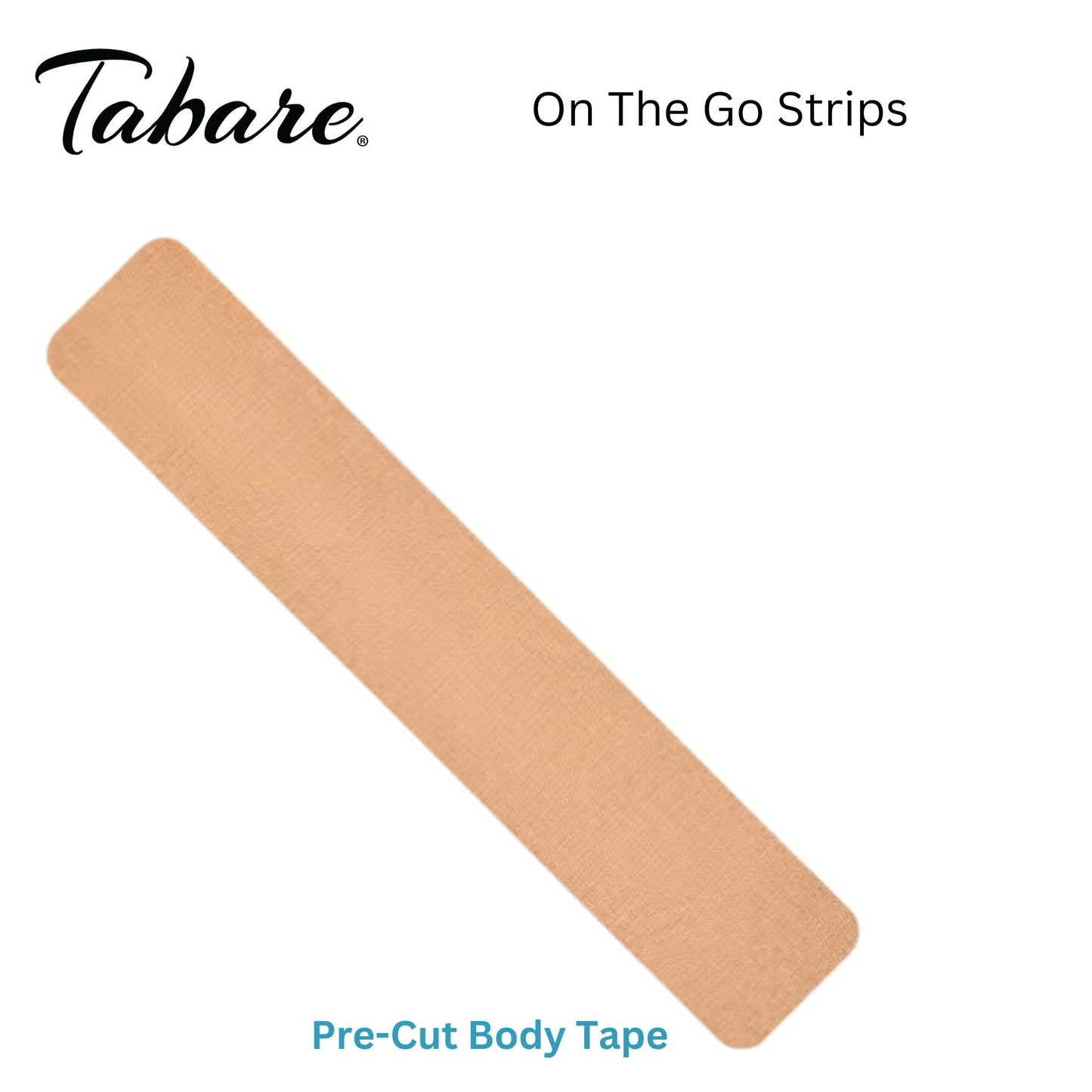 Bare Body Tape On The Go Strips - Tabare