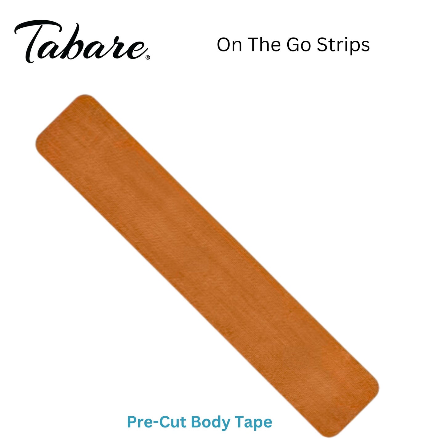 Bare Body Tape On The Go Strips - Tabare