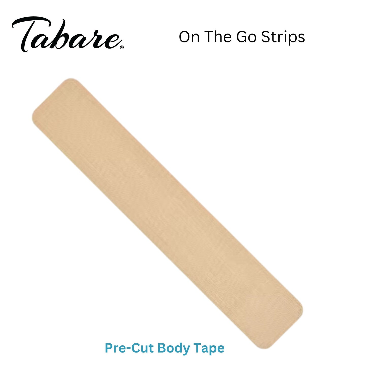 Bare Body Tape On The Go Strips - Tabare