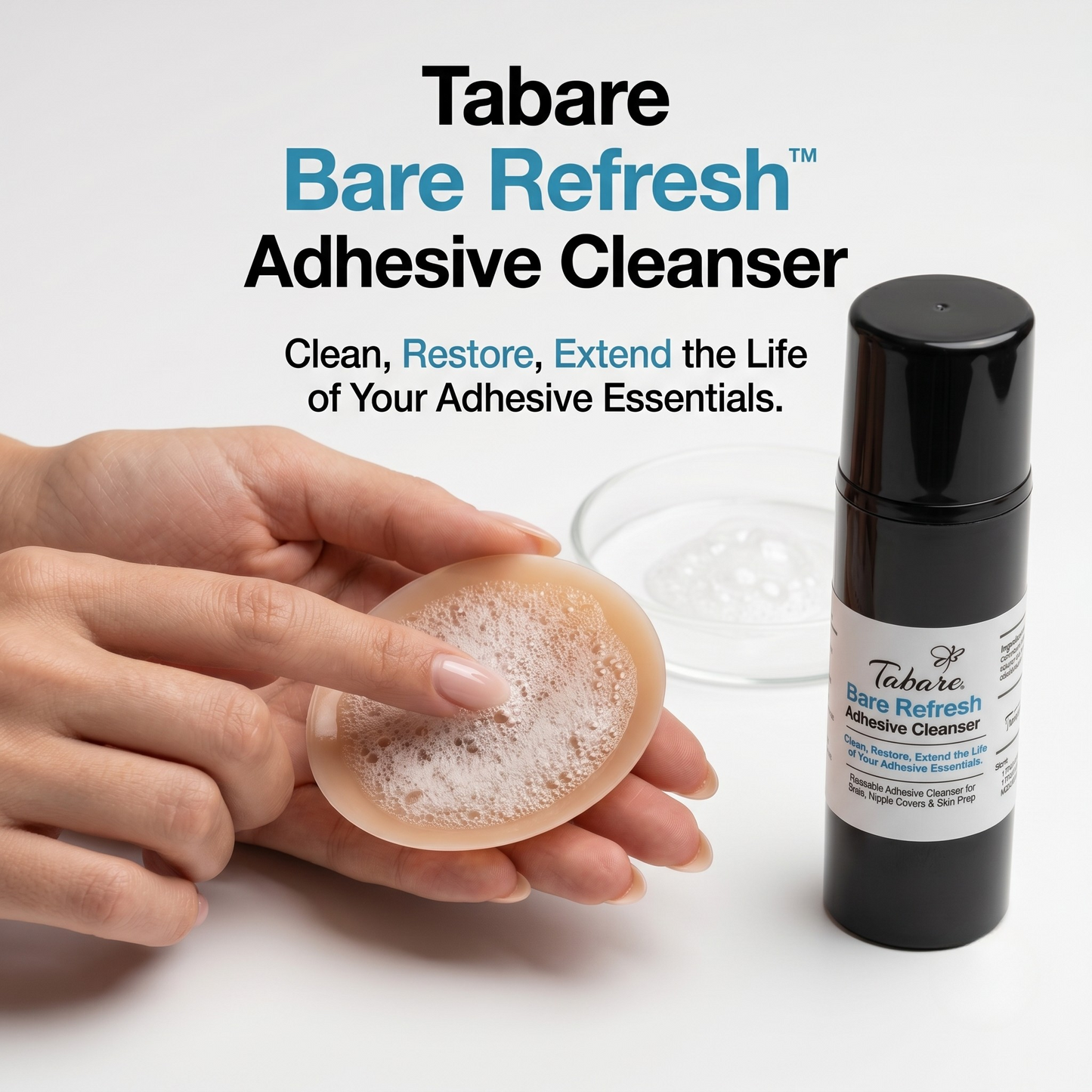 Bare Refresh Reusable Adhesive Cleanser